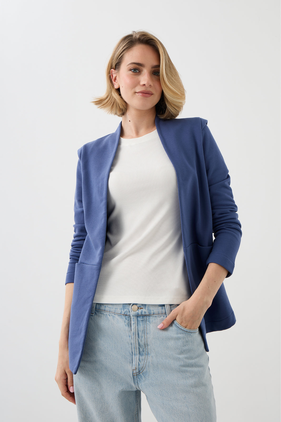 Marynarka OPEN OFFICE new denim