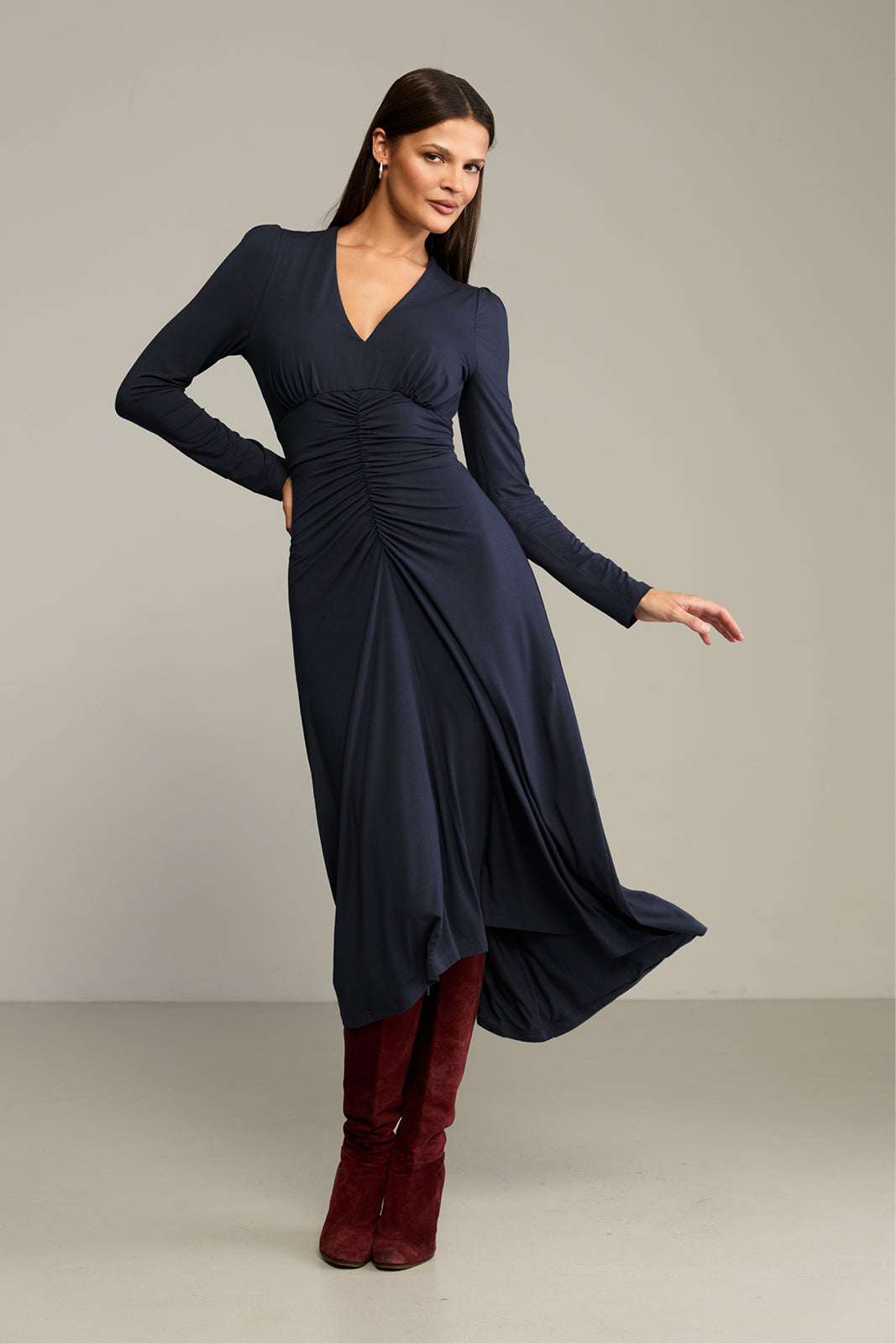 Sukienka MUSE dark petrol