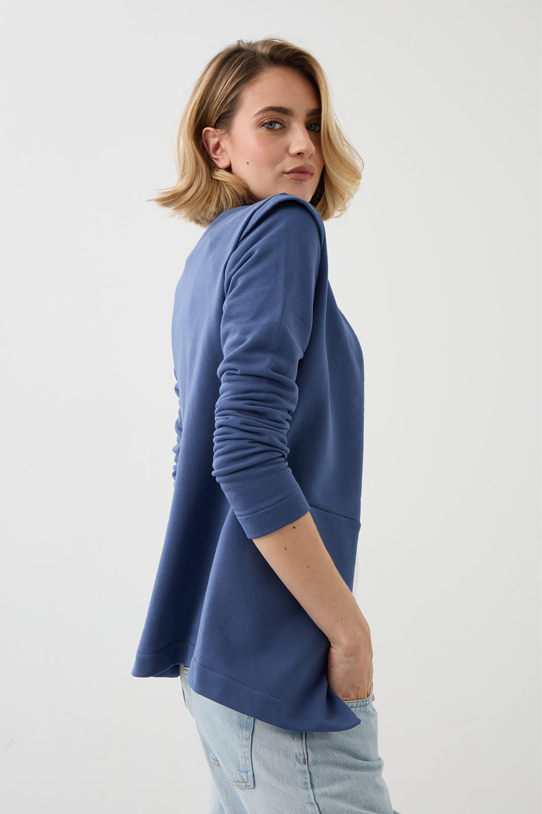 Marynarka OPEN OFFICE new denim