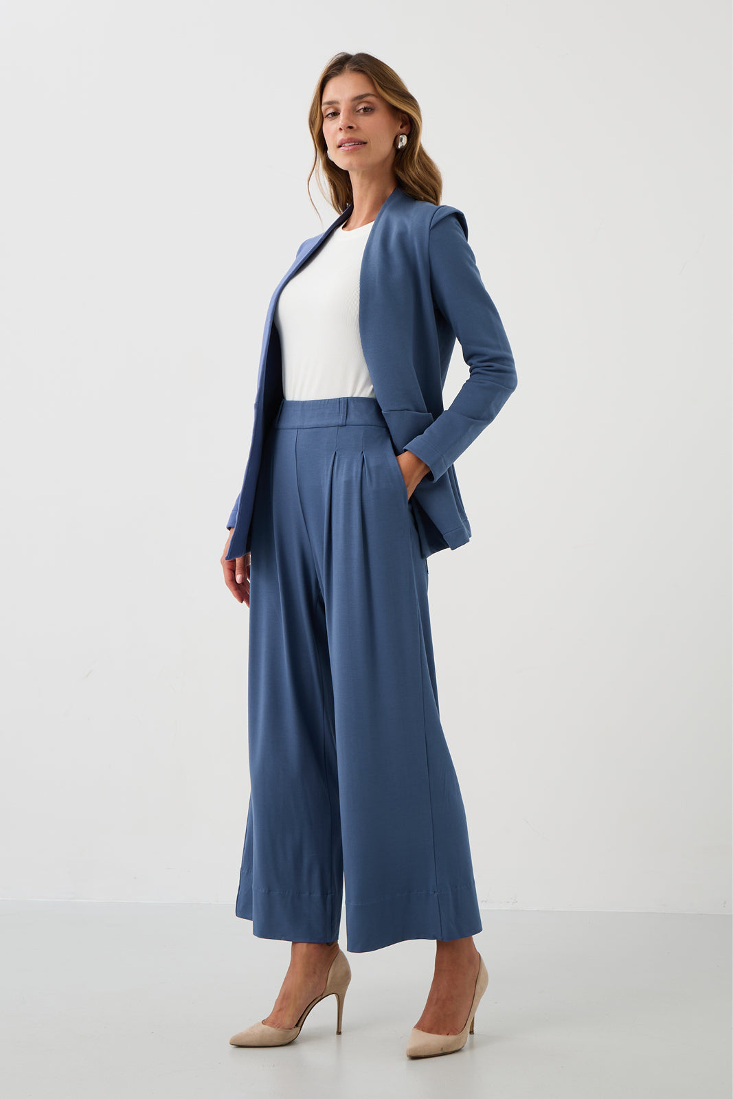 Marynarka OPEN OFFICE new denim