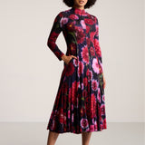 Dress LET’S DANCE dahlias print