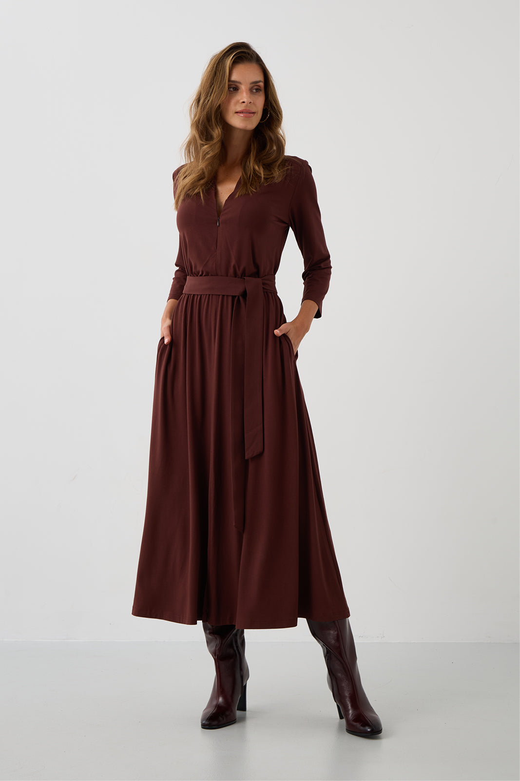 Dress LIBERTY DRESS espresso