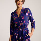 Sukienka LIBERTY DRESS print risk'n'roses blue